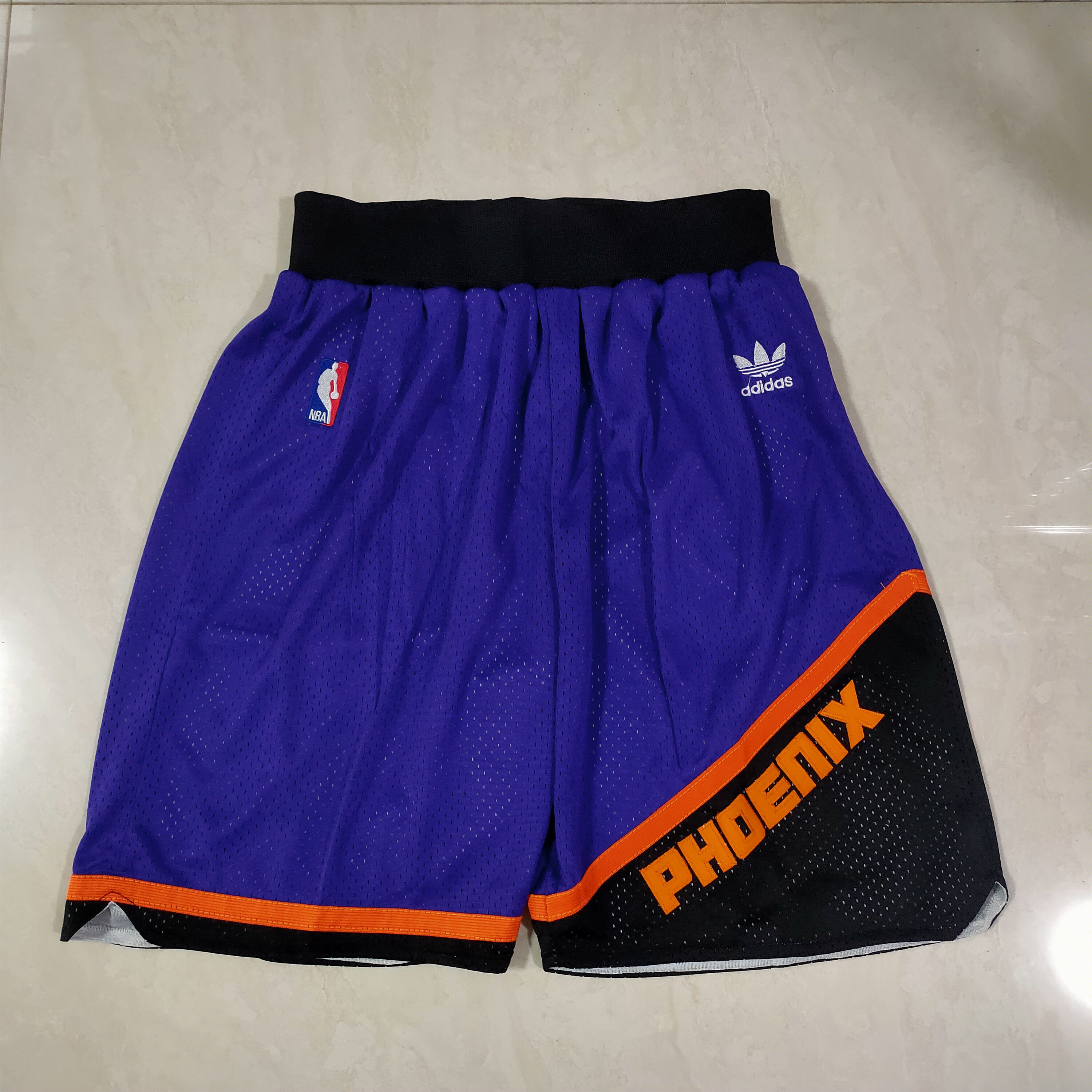 Cheap Men NBA Phoenix Suns Purple Shorts 0416